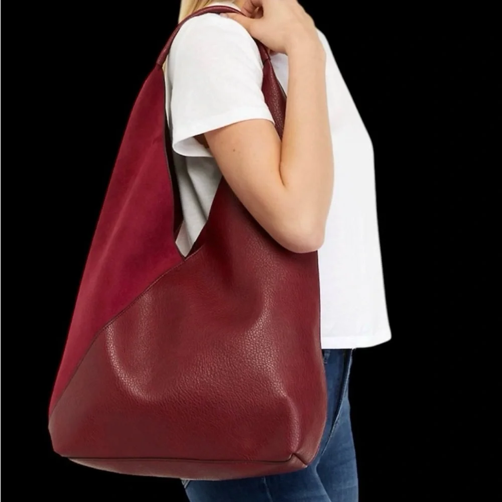 Elegant Burgundy Women's Bag
